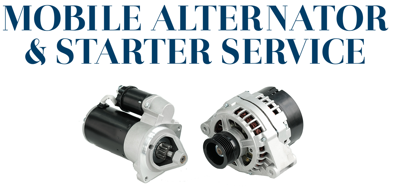 ALTERNATORS & STARTERS